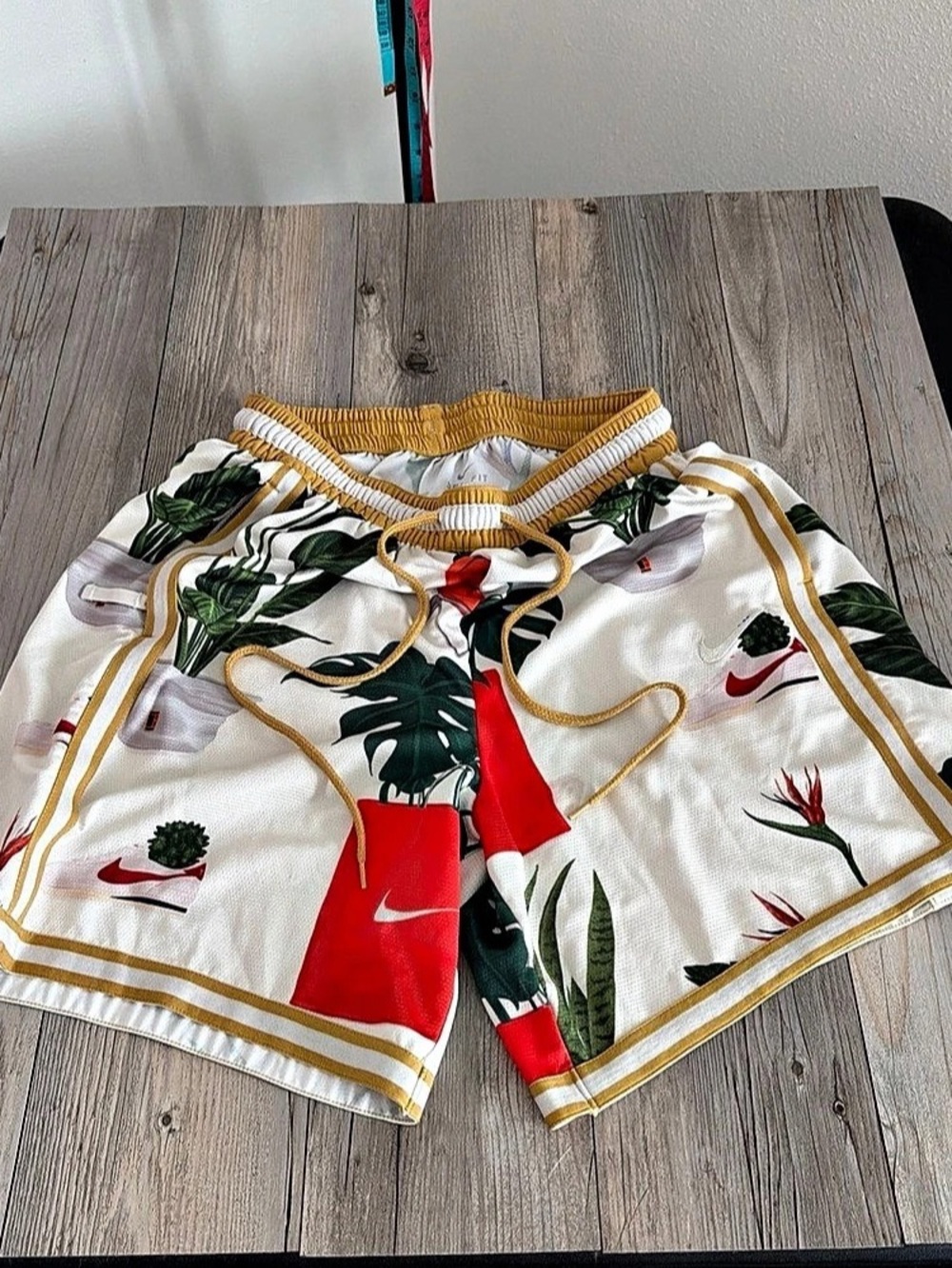 Nike Shorts Men’s DNA Bird Of Paradise Dri-Fit Performance Basketball XL